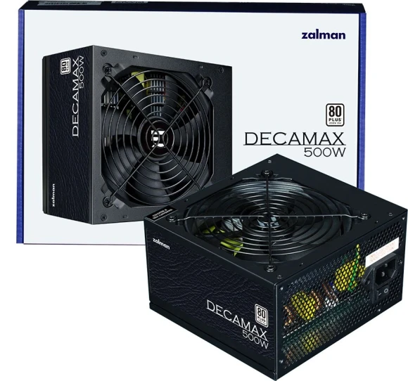 Блок питания Zalman ATX 500W ZM500-LX3 80+ (20+4pin) APFC 120mm fan 4xSATA RTL