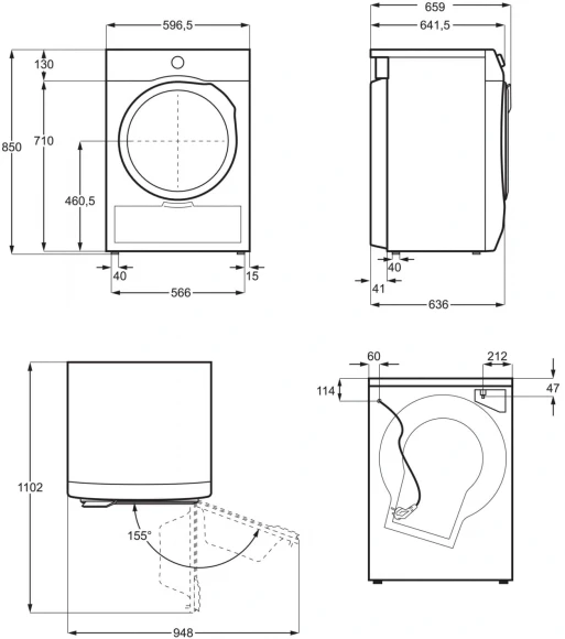 Сушильная машина Electrolux EW7D285UE пан.англ. кл.энер.:A+++ макс.загр.:8кг белый Сушильная машина Electrolux EW7D285UE пан.англ. кл.энер.:A+++ макс.загр.:8кг белый