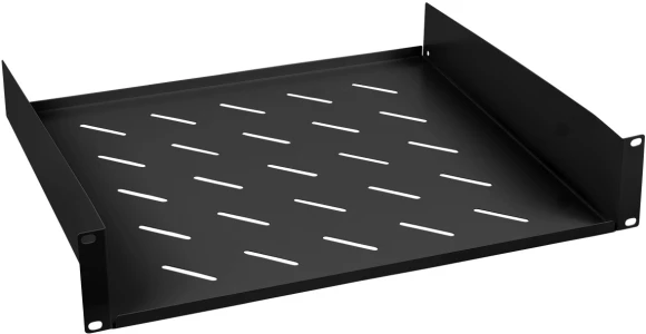 Полка стационарная Cabeus SH-J017-2U-400 2U нагр.:20кг. 19" 400мм серый