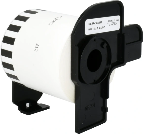 Картридж ленточный Cactus CS-DK22212 DK-22212 черный на белом 62x15.24 для Brother P-touch QL-500, QL-550, QL-700, QL-800 Картридж ленточный Cactus CS-DK22212 DK-22212 черный на белом 62x15.24 для Brother P-touch QL-500, QL-550, QL-700, QL-800