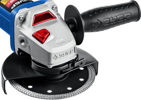 Углошлифовальная машина Зубр Профессионал УШМ-П125-1500 ЭПСТ 1500Вт 9500об/мин рез.шпин.:M14 d=125мм Углошлифовальная машина Зубр Профессионал УШМ-П125-1500 ЭПСТ 1500Вт 9500об/мин рез.шпин.:M14 d=125мм