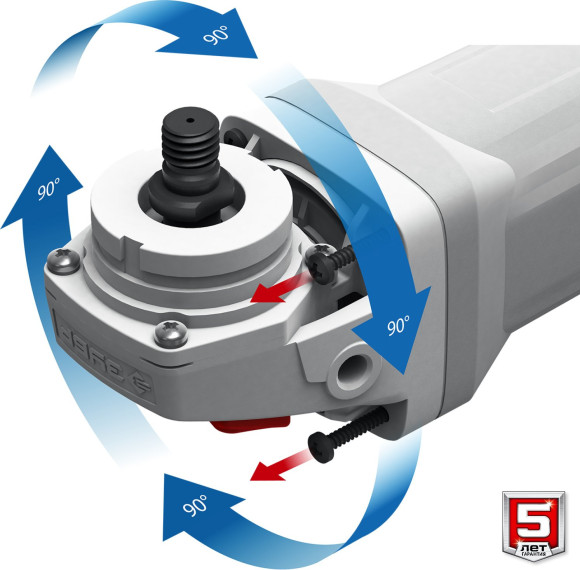 Углошлифовальная машина Зубр Профессионал УШМ-П125-1500 ЭПСТ 1500Вт 9500об/мин рез.шпин.:M14 d=125мм Углошлифовальная машина Зубр Профессионал УШМ-П125-1500 ЭПСТ 1500Вт 9500об/мин рез.шпин.:M14 d=125мм