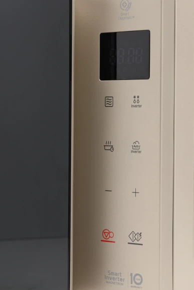 Микроволновая Печь LG MW25R35GISH 25л. 1000Вт бежевый/черный