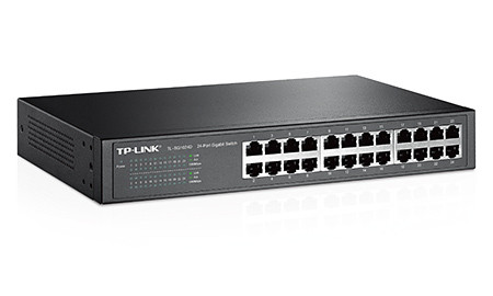 Коммутатор TP-Link TL-SG1024D (L2) 24x1Гбит/с неуправляемый Коммутатор TP-Link TL-SG1024D (L2) 24x1Гбит/с неуправляемый