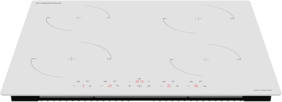 Индукционная варочная поверхность Maunfeld CVI604EXWH белый Индукционная варочная поверхность Maunfeld CVI604EXWH белый