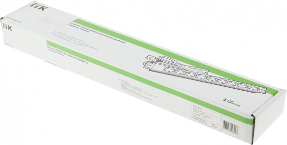 Блок распределения питания ITK алюминевый профиль PH22-9D2 гор.размещ. 9xSchuko базовые 10A C14 2м