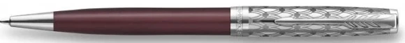 Ручка шариков. Parker Sonnet Premium K537 (2119783) Metal Red CT M черн. черн. подар.кор.