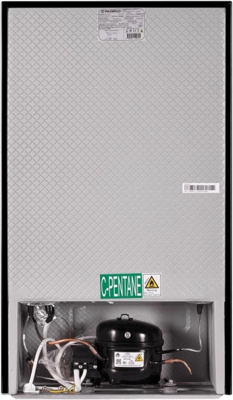 Холодильник Maunfeld MFF83RB 1-нокамерн. черный