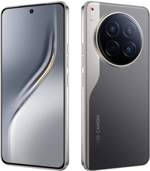 Смартфон Tecno Camon 40 Premier 5G 256Gb 12Gb черный моноблок 3G 4G 2Sim 6.67" 1260x2800 Android 15 50Mpix 802.11 a/b/g/n/ac/ax NFC GPS GSM900/1800 GSM1900 Protect FM