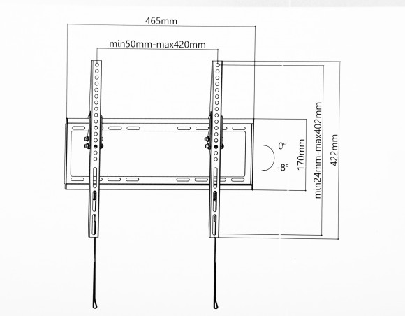 Кронштейн для телевизора Ultramounts UM832TW белый 32"-55" макс.35кг настенный наклон Кронштейн для телевизора Ultramounts UM832TW белый 32"-55" макс.35кг настенный наклон