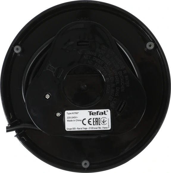 Чайник электрический Tefal KI760D30 1.7л. 2400Вт серебристый корпус: стекло/металл/пластик (8010000023) Чайник электрический Tefal KI760D30 1.7л. 2400Вт серебристый корпус: стекло/металл/пластик (8010000023)