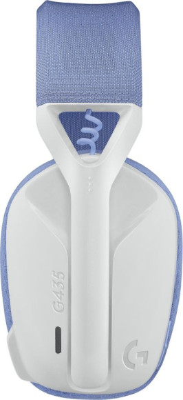 Наушники с микрофоном Logitech G435 белый/синий накладные BT/Radio оголовье (981-001077)