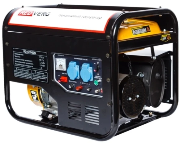 Генератор RedVerg RD-G3900N 3кВт Генератор RedVerg RD-G3900N 3кВт