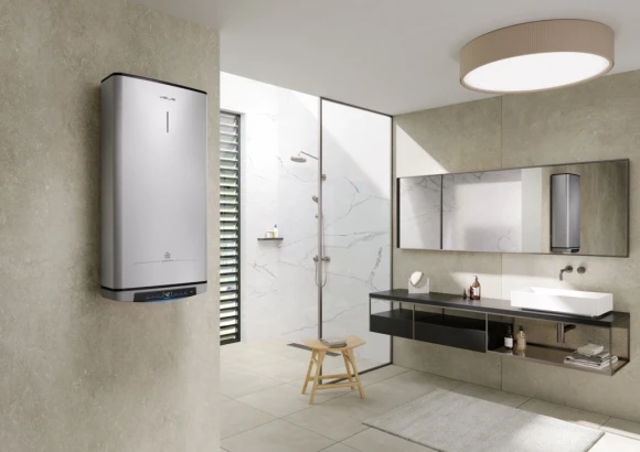Водонагреватель Ariston Velis Lux Inox PW ABSE WIFI 80 2.5кВт 80л электрический настенный/серый