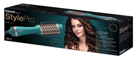 Фен-щетка Beurer HC45 Ocean 1000Вт бирюзовый (594.20) Фен-щетка Beurer HC45 Ocean 1000Вт бирюзовый (594.20)