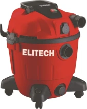Строительный пылесос Elitech ПС 1235А 1200Вт (уборка: сухая/влажная) черный Строительный пылесос Elitech ПС 1235А 1200Вт (уборка: сухая/влажная) черный