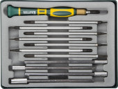 Отвертка Kraftool 25611-H12 в компл.:12 предметов жесткий кейс