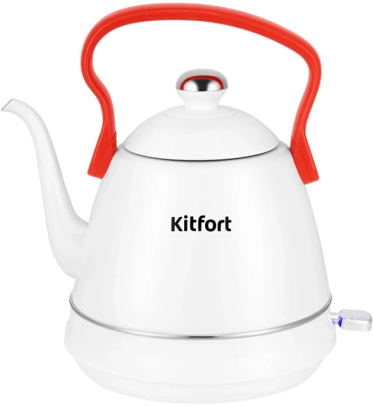 Кофеварка рожковая Kitfort КТ-7552 1350Вт серебристый/черный