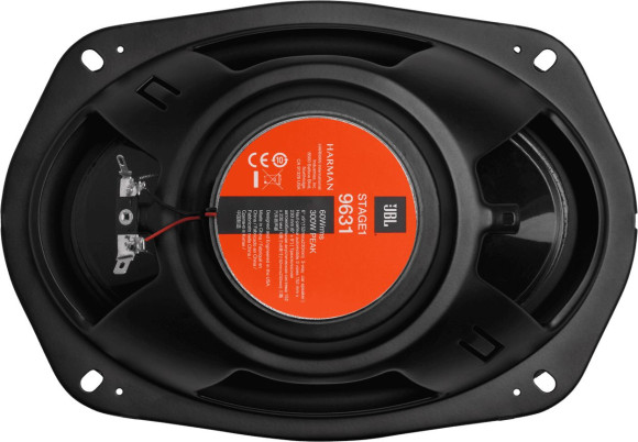 Колонки автомобильные JBL Stage1 9631 300Вт 89дБ 4Ом 15x23см (6x9дюйм) (ком.:2кол.) коаксиальные трехполосные Колонки автомобильные JBL Stage1 9631 300Вт 89дБ 4Ом 15x23см (6x9дюйм) (ком.:2кол.) коаксиальные трехполосные