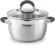 Кастрюля Rondell Flamme RDS-025 5.7л. d=24см (с крышкой) стальной