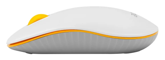 Мышь Acer OMR200 белый/желтый оптическая 1200dpi беспров. USB для ноутбука 3but (ZL.MCEEE.020)
