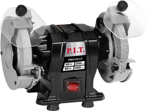 Электроточило P.I.T. PBG125-C3 200Вт 2950об/мин d=125мм t=16мм