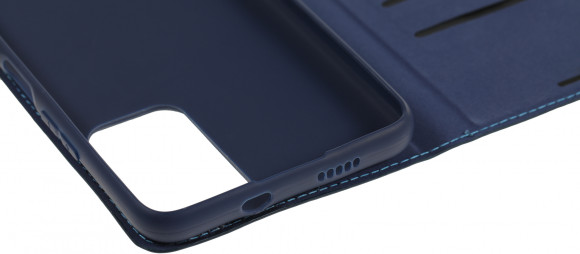 Чехол (флип-кейс) BoraSCO для Xiaomi Poco M4 Pro 5G Book Case синий (70111)