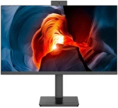 Монитор NPC 23.8" MF2412 черный IPS LED 4ms 16:9 HDMI M/M Cam матовая HAS Piv 1000:1 300cd 178гр/178гр 1920x1080 100Hz G-Sync FreeSync VGA DP FHD USB 2.75кг