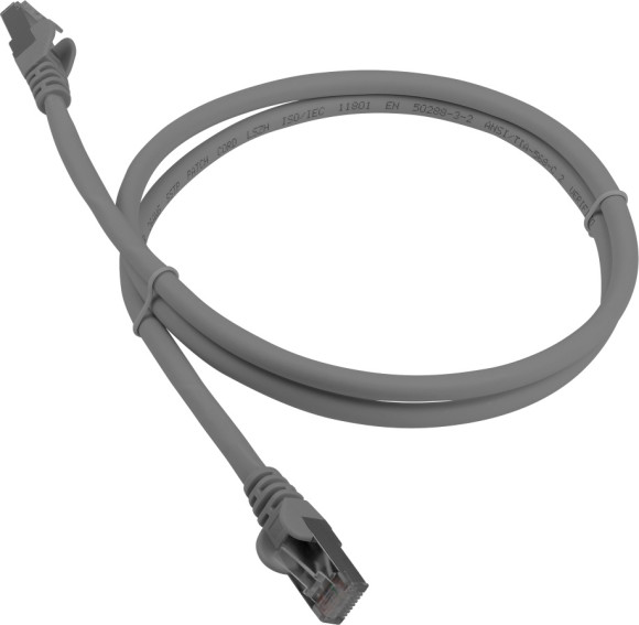 Патч-корд Lanmaster LAN-PC45/S6-5.0-BK FTP RJ-45 вил.-вилка RJ-45 кат.6 5м черный LSZH