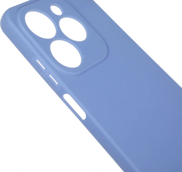 Чехол (клип-кейс) BoraSCO для Infinix Hot 40i/Smart 8/8 Plus/8 Pro Silicone Case лавандовый (72662)