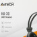 Наушники с микрофоном A4Tech HU-30 черный 2м накладные USB оголовье Наушники с микрофоном A4Tech HU-30 черный 2м накладные USB оголовье