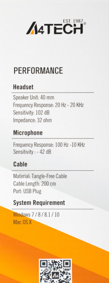 Наушники с микрофоном A4Tech HU-30 черный 2м накладные USB оголовье Наушники с микрофоном A4Tech HU-30 черный 2м накладные USB оголовье