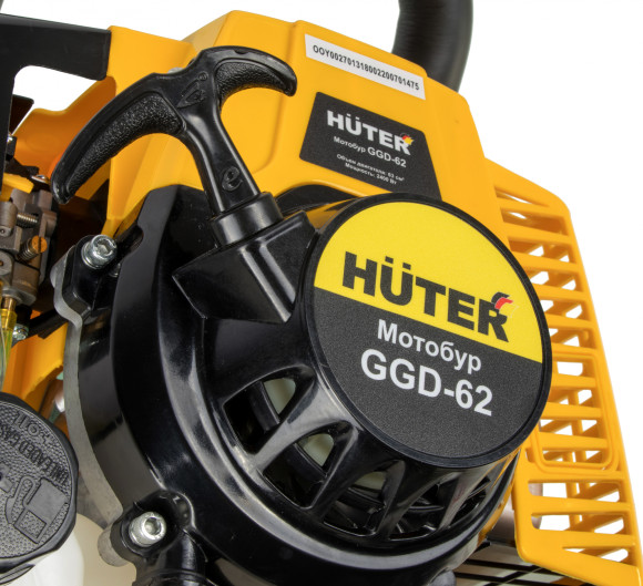 Мотобур Huter GGD-62 профес. 2-х такт. 2400Вт 3.2л.с. 63см3 9000об/мин (70/13/18) Мотобур Huter GGD-62 профес. 2-х такт. 2400Вт 3.2л.с. 63см3 9000об/мин (70/13/18)