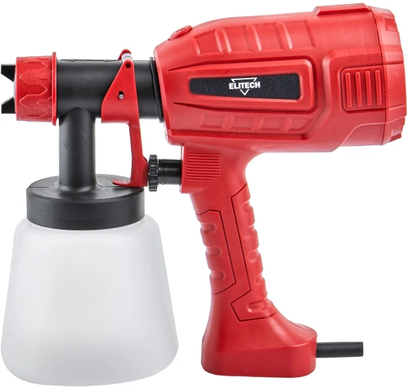 Краскопульт Elitech КЭ 045П 450Вт бак:800мл 800мл/мин