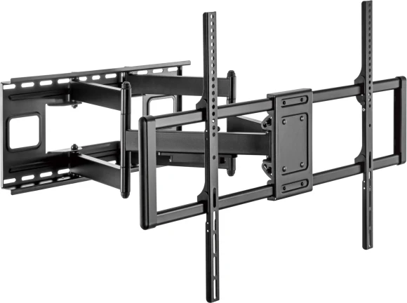 Кронштейн для телевизора Ultramounts UM969 черный 60"-120" макс.120кг настенный поворот и наклон