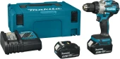 Дрель-шуруповерт Makita DDF489RTJ 620Вт аккум. патрон:быстрозажимной (кейс в комплекте) Дрель-шуруповерт Makita DDF489RTJ 620Вт аккум. патрон:быстрозажимной (кейс в комплекте)