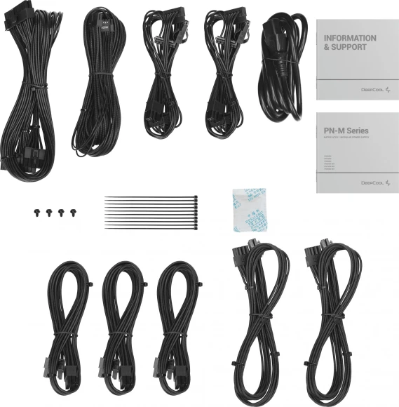 Блок питания Deepcool ATX 850W GamerStorm PN850M V2 Gen.5 80+ gold (20+4pin) APFC 120mm fan 8xSATA RTL