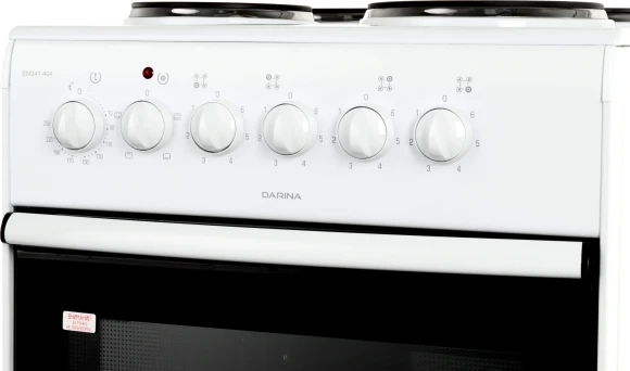 Плита Электрическая Darina S EM 341 404 W белый/черный эмаль (без крышки) Плита Электрическая Darina S EM 341 404 W белый/черный эмаль (без крышки)