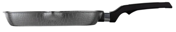 Сковорода-гриль Rondell Escurion Grey RDA-1124 квадратная 28см покрытие: TriTitan ручка несъемная (без крышки) серый