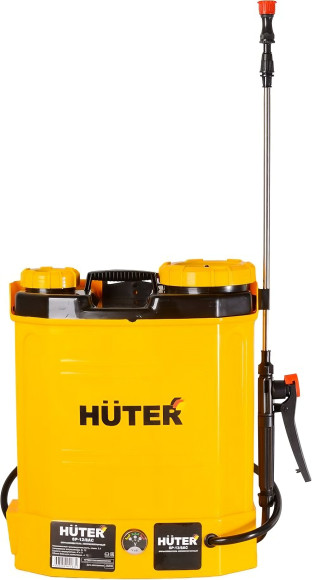 Опрыскиватель Huter SP SP-12/8AC аккум. ранц. 12л желтый/черный (70/13/39)