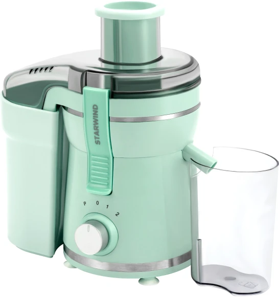 Соковыжималка центробежная Starwind SJ2326 750Вт рез.сок.:500мл. бирюзовый/бирюзовый Соковыжималка центробежная Starwind SJ2326 750Вт рез.сок.:500мл. бирюзовый/бирюзовый