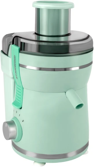 Соковыжималка центробежная Starwind SJ2326 750Вт рез.сок.:500мл. бирюзовый/бирюзовый Соковыжималка центробежная Starwind SJ2326 750Вт рез.сок.:500мл. бирюзовый/бирюзовый