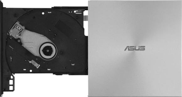 Привод DVD-RW Asus SDRW-08U7M-U серебристый USB ultra slim внешний RTL