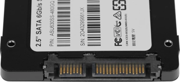 Накопитель SSD A-Data SATA-III 480GB ASU630SS-480GQ-R Ultimate SU630 2.5"