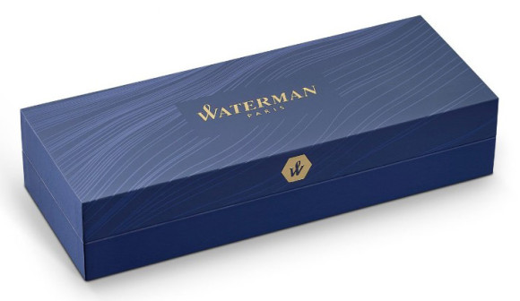 Ручка шариков. Waterman Expert 3 (S0952000) Stainless Steel GT M син. черн. подар.кор.