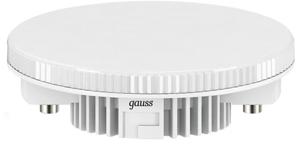 Лампа светодиодная Gauss 108008308 8Вт цок.:GX53 таблетка 150B св.свеч.бел.хол. GX53 (упак.:1шт)
