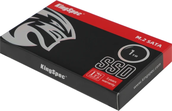 Накопитель SSD Kingspec SATA-III 1TB NT-1TB M.2 2280 Накопитель SSD Kingspec SATA-III 1TB NT-1TB M.2 2280