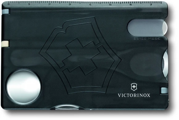 Швейцарская карта Victorinox Swiss Card Nailcare (0.7240.T3) черный полупрозрачный коробка подарочная Швейцарская карта Victorinox Swiss Card Nailcare (0.7240.T3) черный полупрозрачный коробка подарочная