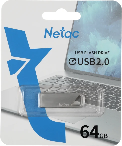 Флеш Диск Netac 64Gb U326 NT03U326N-064G-20PN USB2.0 серебристый Флеш Диск Netac 64Gb U326 NT03U326N-064G-20PN USB2.0 серебристый