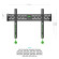 Кронштейн для телевизора Onkron FM6 черный 43"-85" макс.68.2кг настенный фиксированный Кронштейн для телевизора Onkron FM6 черный 43"-85" макс.68.2кг настенный фиксированный